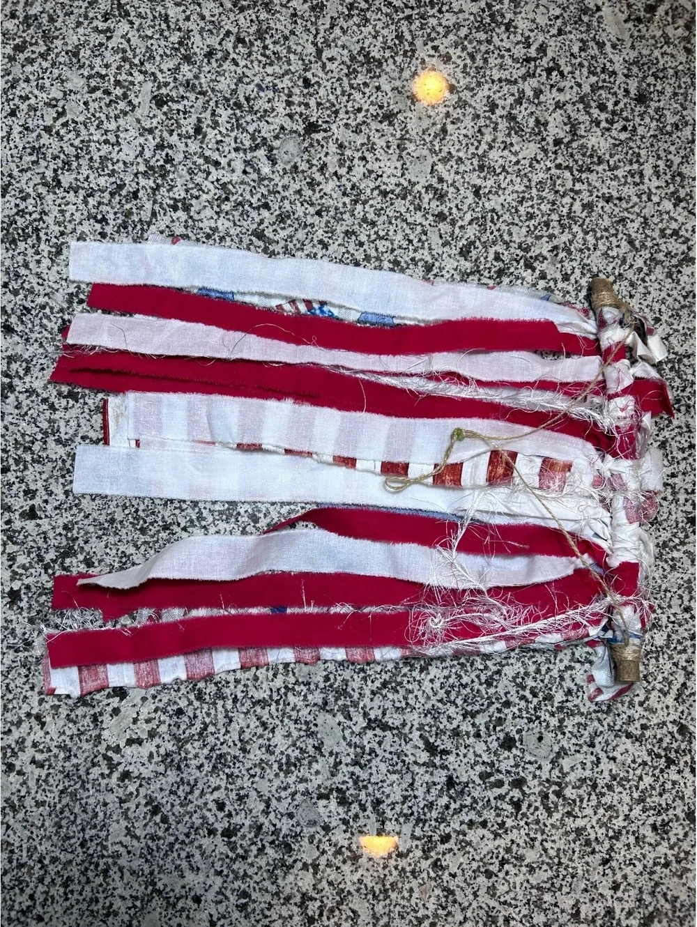 Handcrafted Patriotic American Flag Wall Hanging Decoration